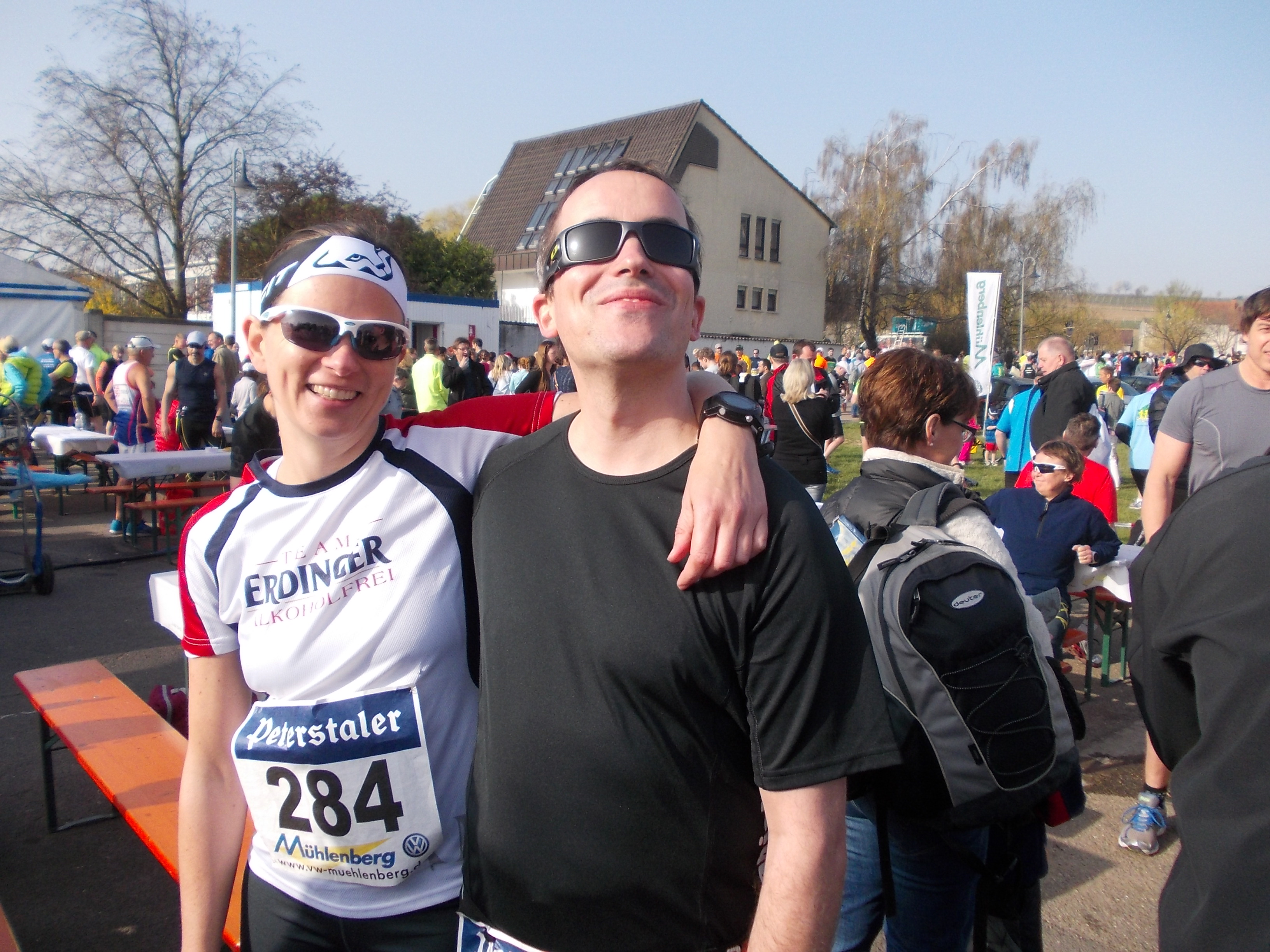 Marathon mit Riesling-Dusche