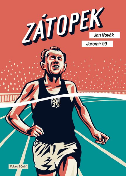 Tolle Graphic Novel über Emil Zátopek