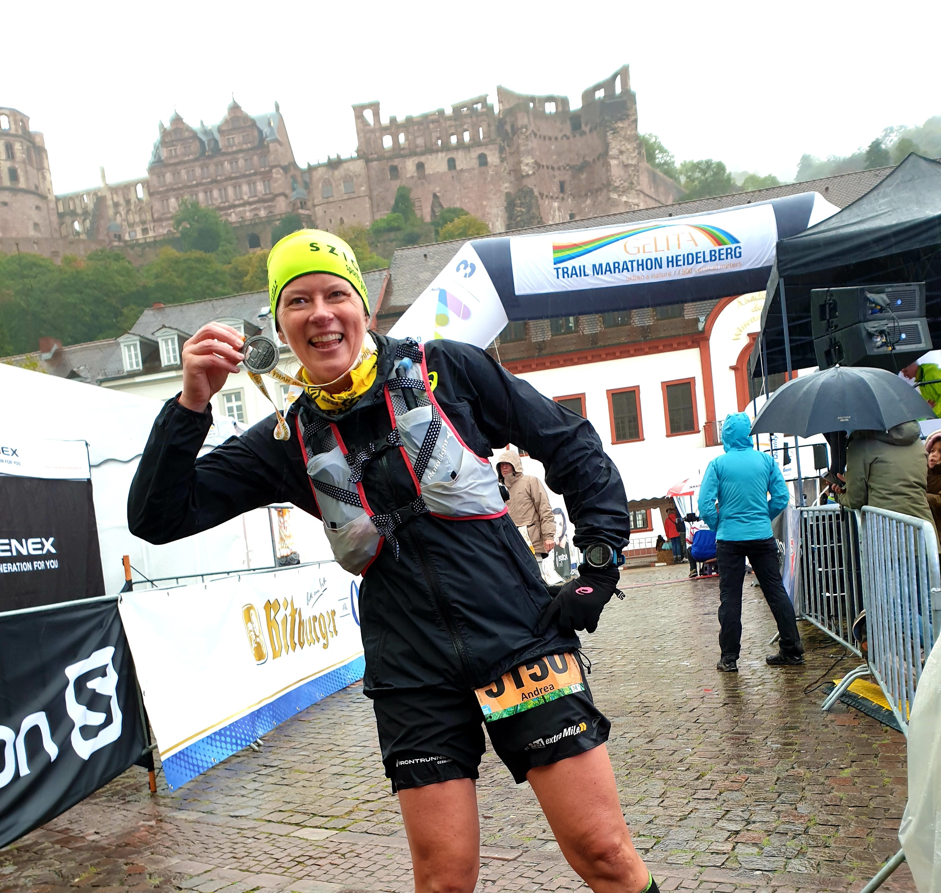 Wenn es zu kalt ist, laufe ich halt kürzer: Der Trail Marathon in Heidelberg