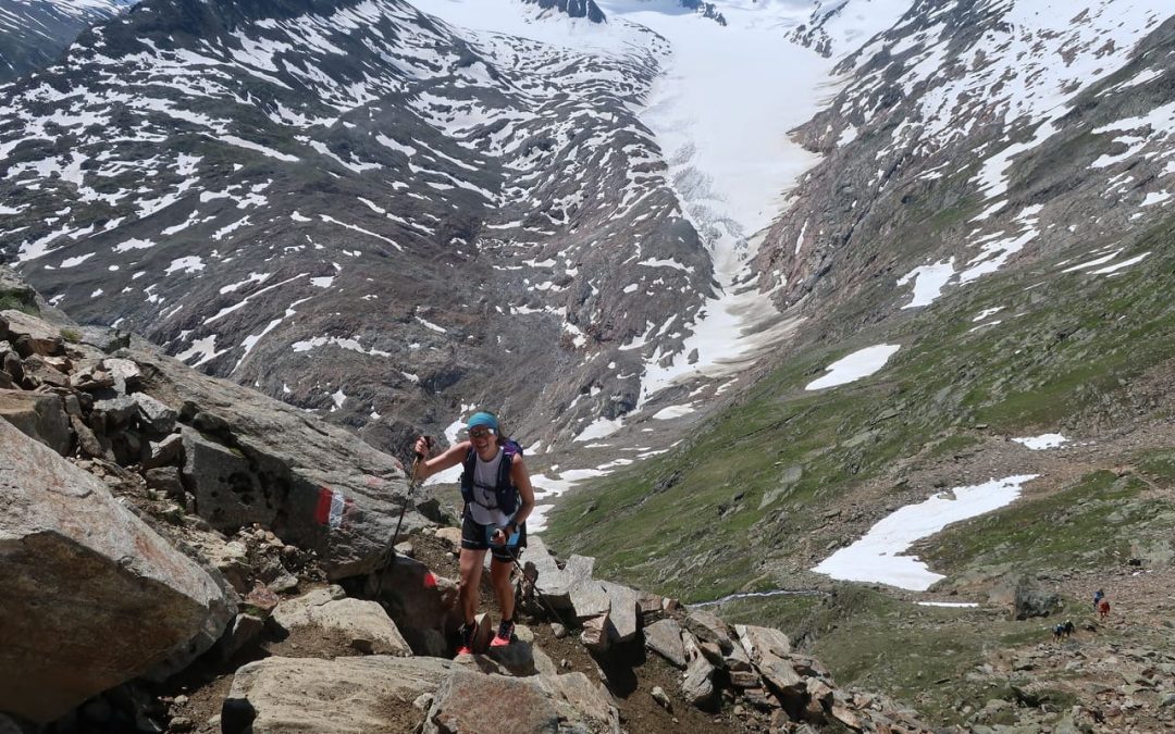 Hochalpines Glück beim Gletscher Trailrun im Ötztal